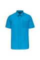 Overhemden korte mouw Kariban K551 bright turqouise